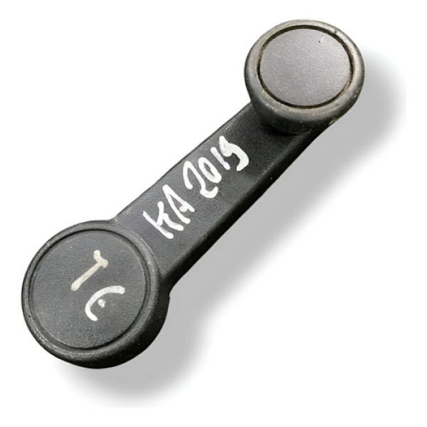 Manivela  Vidro Traseiro Esquerdo Ford Ka 2018 2019 2020 Preto