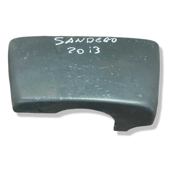 Acabamento Painel Coluna Direçao Sandero 1.0 2014 484710337r Branco Listras