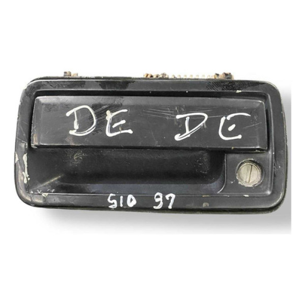 Maçaneta Externa Dianteira Esquerda Gm S10 1997 1998 1564766 Preto Dianteira