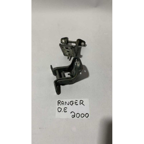  Par Dobradiça Porta Dianteira Esquerda Ford Ranger  2000