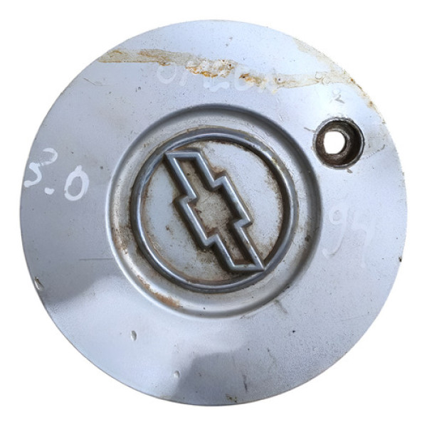 Calota Centro Roda Chevrolet Omega 3.0 1993/1994 90538422 Cinza