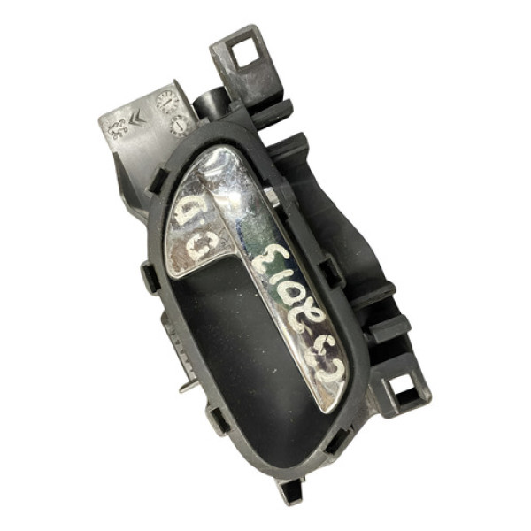 Maçaneta Interna Diantei Direita Citroen C3 2010 9683446577 Dianteira