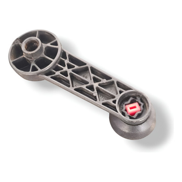 Manivela Vidro Traseiro Direito Ford Fiesta 2000 2001 A23342 - Cinza