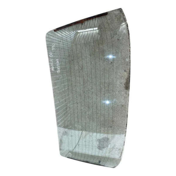 Vidro Fixo Vigia Traseiro Chevrolet Monza 1986 Original