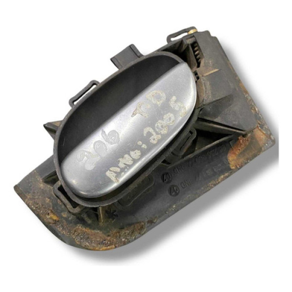 Maçaneta Interna Traseira Direita Peugeot 206 9632918877 1 Traseira