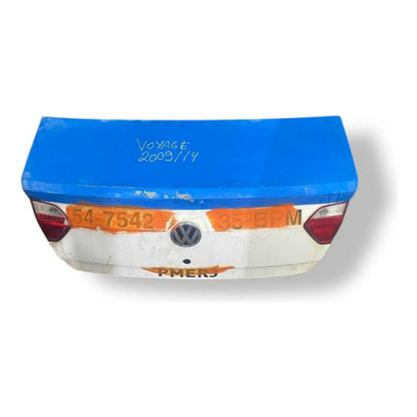 Tampa Traseira Porta Malas Volkswagen Voyage 1.6 - 2013 2014 Branco