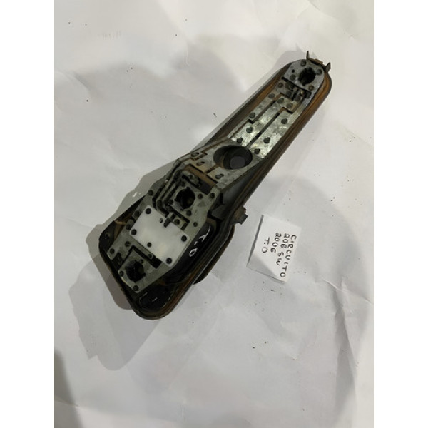 Circuito Lanterna Traseira Direita Peugeot 206 Sw 1.4 2006 Direito Preto