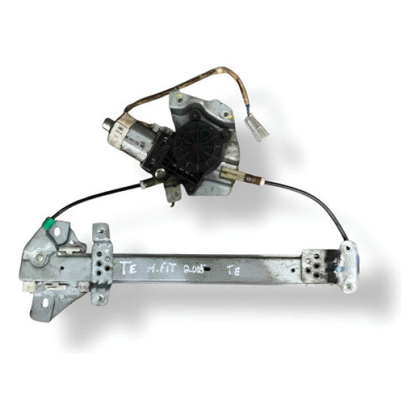 Máquina Vidro Tras Esquerda Motor Honda Fit 2005 0130821974
