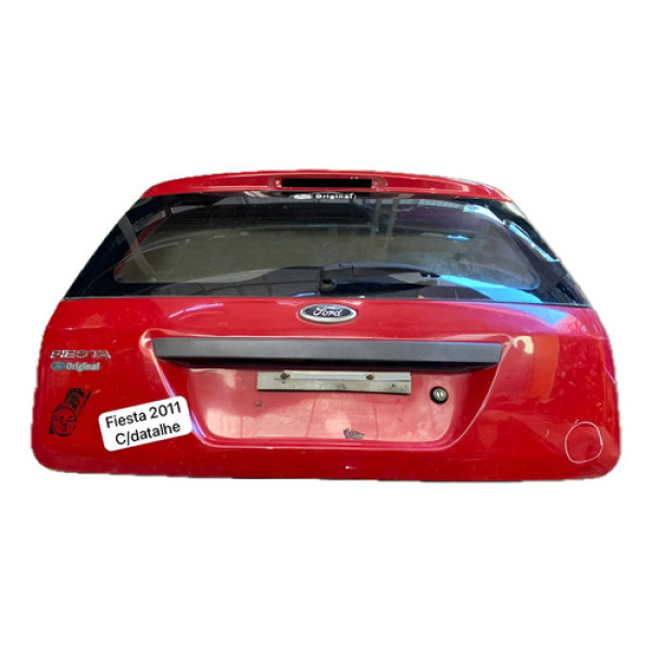 Tampa Porta Malas Ford Fiesta Com Vidro 2011 C/detalhe Preto