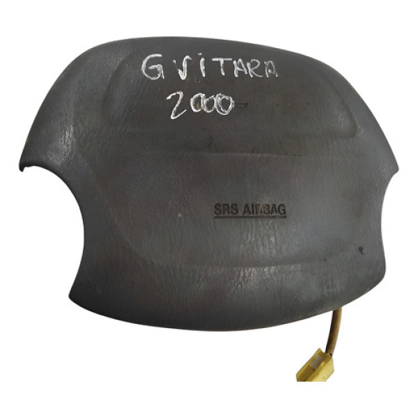 Bolsa Airbag Volante Motorista Suzuki Grand Vitara 2000 2008 - Preto