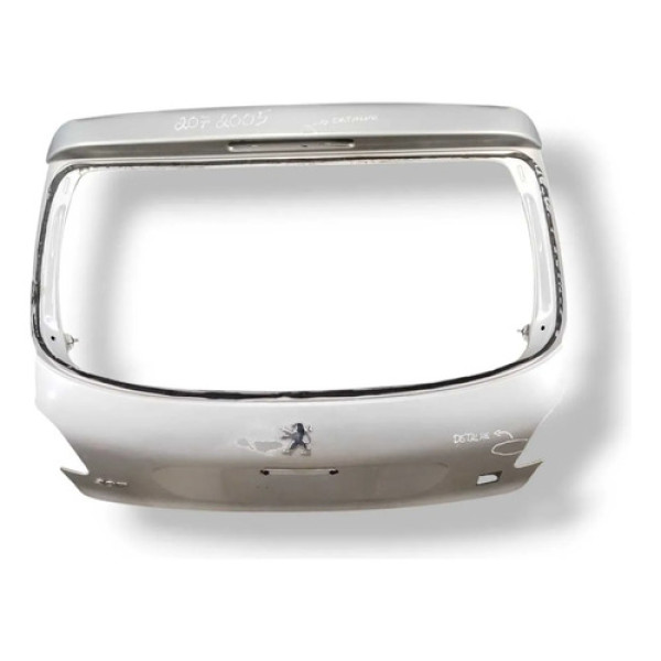 Tampa Traseira Porta Malas Peugeot 206 207 2004 2005 A 2011 Branco