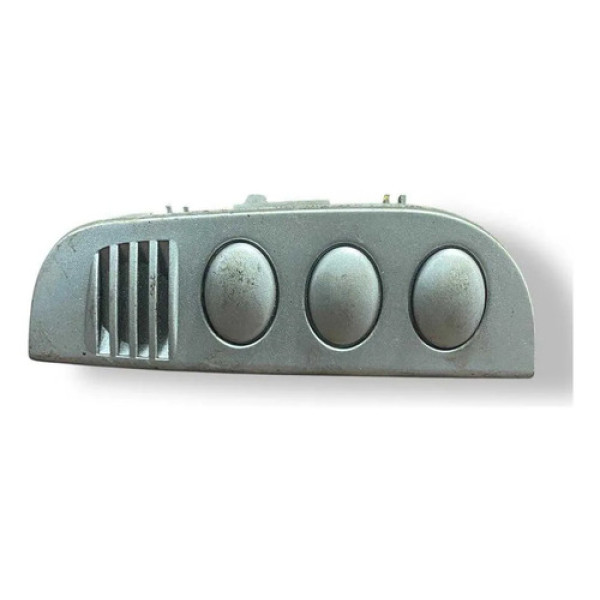 Botão Falso Painel Esquerdo Citroën C3 2011 2012 96661949vv Prateado