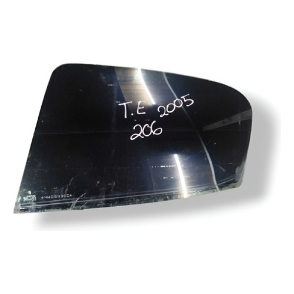 Vidro Fixo Traseiro Esquerdo Peugeot 206 2005 2006 A 2011