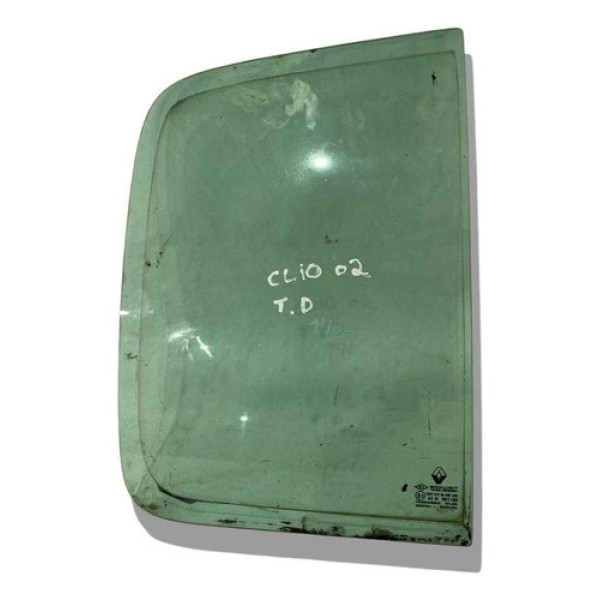 Vidro Fixo Da Porta Traseira Direita Renault Clio 43r001150
