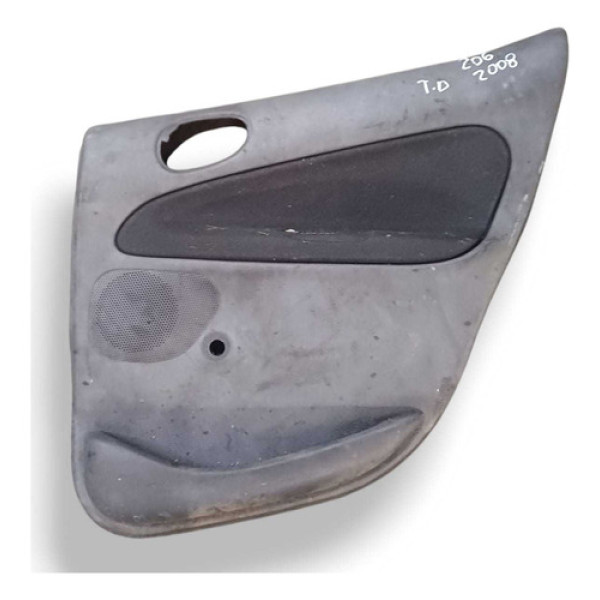 Forro Porta Traseiro Direito Peugeot 206 1.4 2008 9629330677