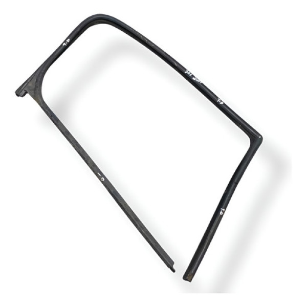 Borracha Vidro Porta Traseira Direita Peugeot 307 2008 2009 - Preto