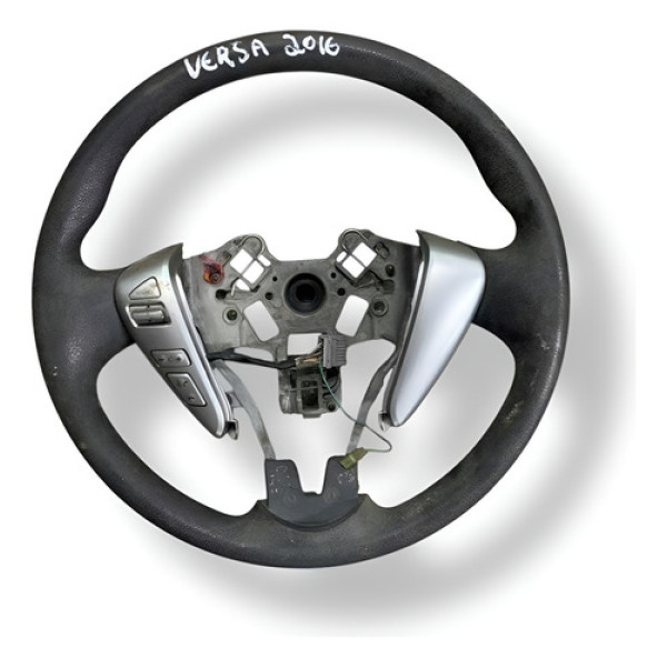 Volante Direção Nissan Versa 2016 2017 2018 2019 2020 Preto