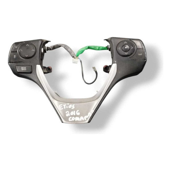 Acabamento Volante Toyota Yaris 1.5 2018 2019 2020 75e758