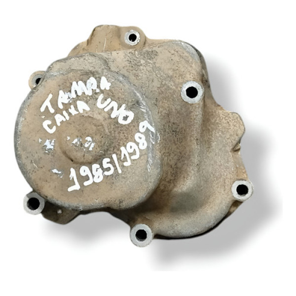 Tampa  Caixa Marcha Fiat Uno Fiorino 1985 A 1989 5969462 Cinza