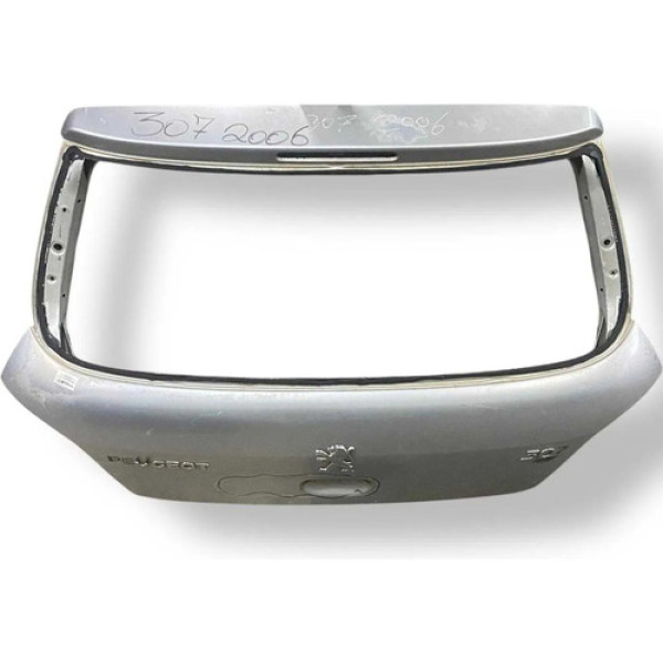 Tampa Traseira Porta Malas Peugeot 307 - 2006 2007 Detalhe Branco