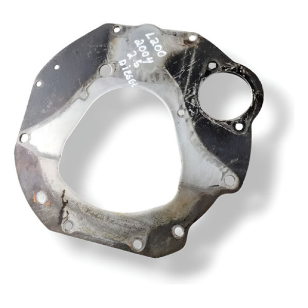 Chapa Flange Traseiro Motor Mitsubishi L200 2004 2005 2006