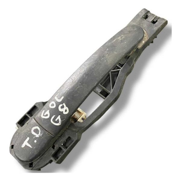 Maçaneta Externa Traseira Direita Vw Gol G8 2018 5u4837885 Preto Traseira