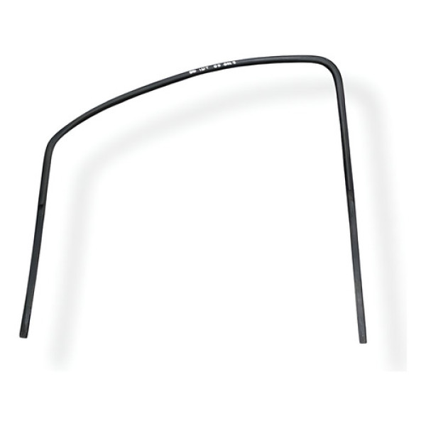 Borracha Canaleta Dianteira Direita Gol G5 G6 G7 G8 2019 - Preto