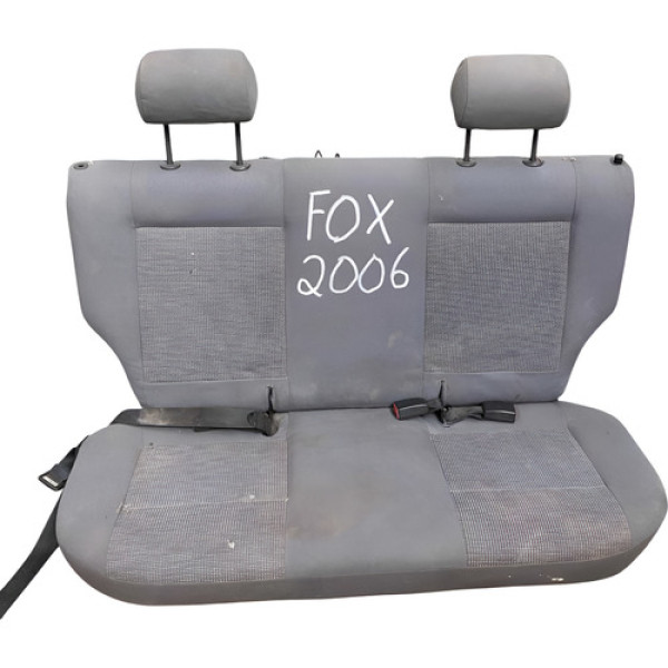 Banco Traseiro Volkswagen Fox 2005 2006 2007 2008 - Preto