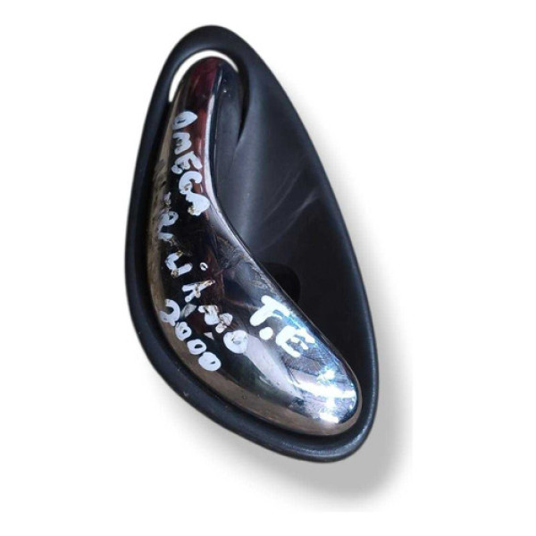 Maçaneta Interna Tras Esq Omega Australiano 2000 92050977 Prateado Traseira