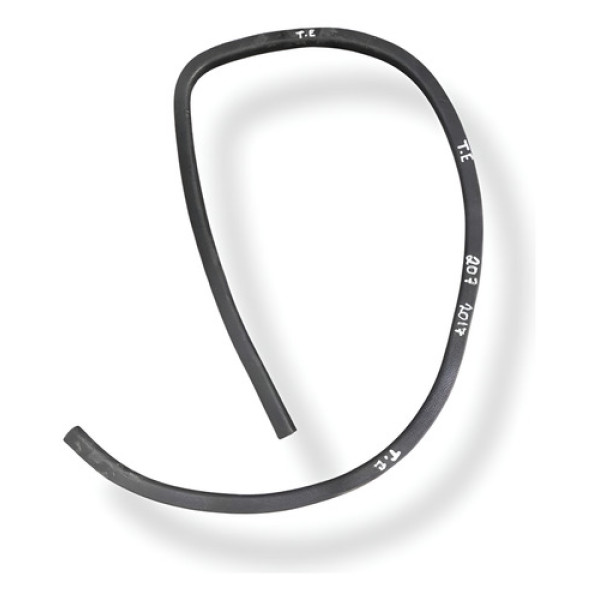 Borracha Vedaçao Traseira Esquerda Peugeot 207 2009 A 2012 - Preto