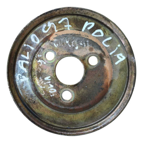 Polia Bomba Direção Hidráulica Fiat Palio 1997 1998 1999 Verde-escuro