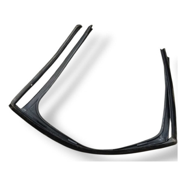 Canaleta Vidro Traseira Direita Volkswagen Polo 2008 2009 Prateado