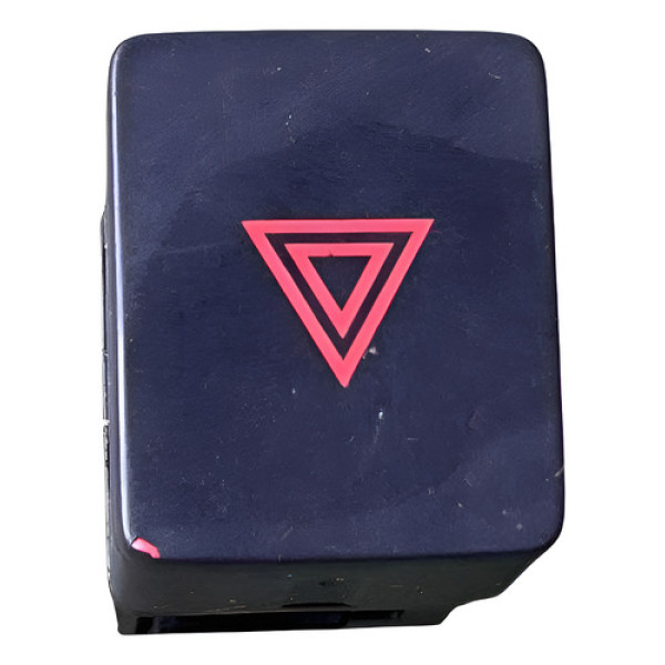 Botão Pisca Alerta Nissan March Pa66gf8 2015 A 2020 Preto