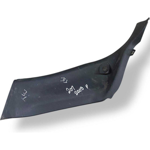 Acabamento Soleira Traseira Esquerda 207 2009 9683618577 Preto