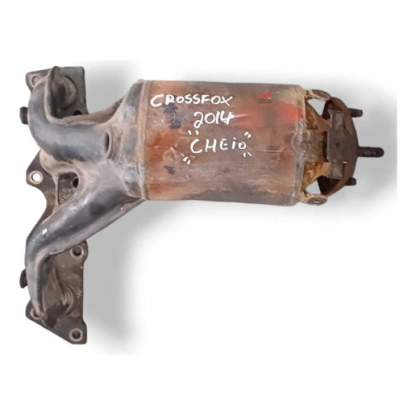 Catalisador Volkswagen  Crossfox 1.6 2009 A 2014 Cheio 