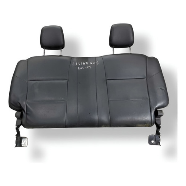 Encosto Traseiro Nissan Livina 2009 2010 2011 2012 2013 Preto