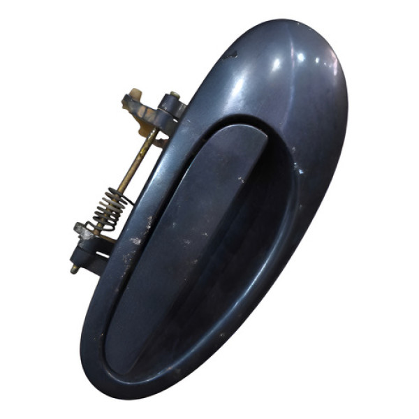 Maçaneta Externa Traseira Esq Chrysler 300m 1998 1999 24737e Preto Traseira