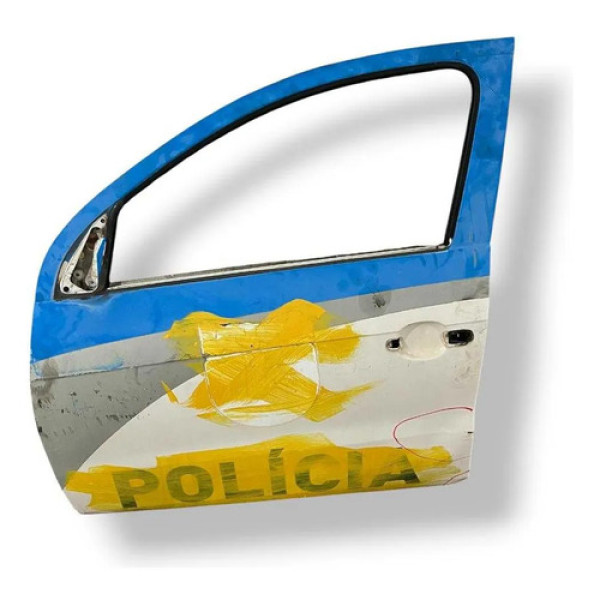 Porta Dianteira Esquerda Gol G6 Voyage 2014/2016 Com Detalhe Dianteira Esquerda Branco