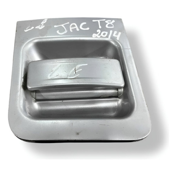 Maçaneta Externa Lado Esquerdo Jac T8 2014 83650v7010 - Cinza - Dianteira