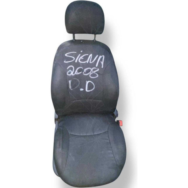 Banco Dianteiro Direito C/detalhe Fiat Siena 2007 2008 2009 Preto