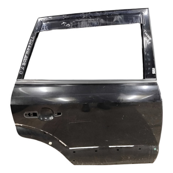 Porta Traseira Direita Hyundai  Tucson 2.0  2008 2009 2010 Traseira Direita Preto
