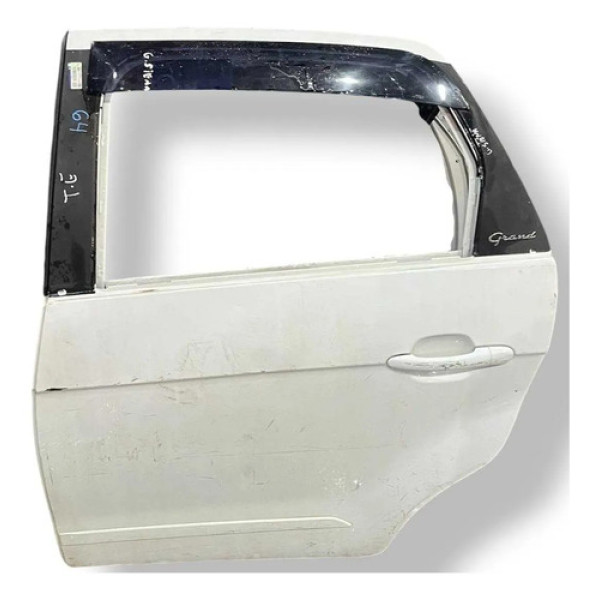 Porta Traseira Esquerda Fiat Grand Siena 2013 2014 A 2017 Traseira Esquerdo Branco