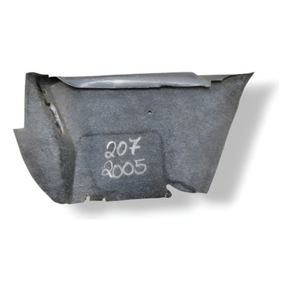 Forro Porta Mala Direito Peugeot 207 2005 2006 2007 A 2011