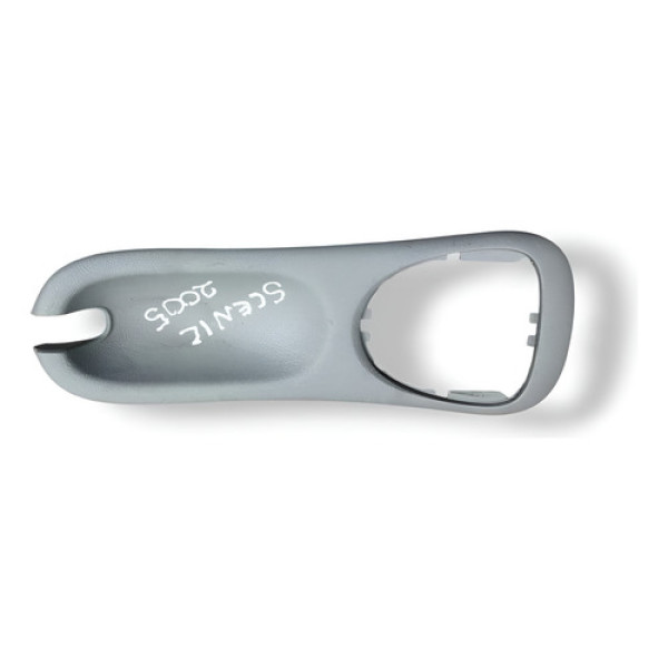 Moldura Alavanca Cambio Trambulador Scenic 2005  7702280127 - Cinza - Liso