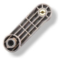 Manivela Vidro Traseiro Direito Gm Corsa 1998 A 2000 9043838 Preto