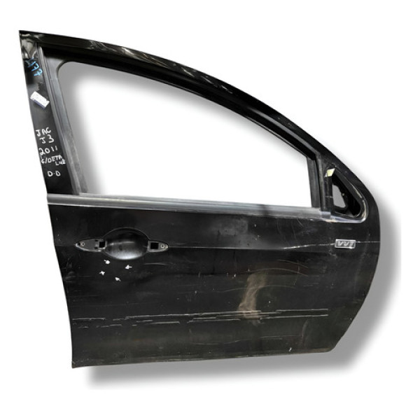 Porta Dianteira Direita Jac J3 2011 2012 2013 2014 C/detalhe Preto Direita Dianteira