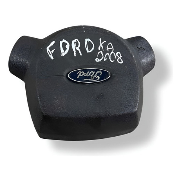 Capa Buzina Volante Ford Ka 1.0  2006 2007 2008 7s553a515 Preto