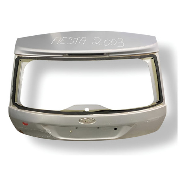 Tampa Traseira Sem Fechadura Ford Fiesta 2003 2004 Detalhe - Natural