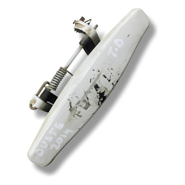  Maçaneta Externa Porta Traseira Direita Renault Duster 2014 Branco Traseira