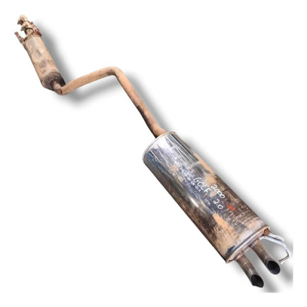 Escapamento Silencioso Volkswagen Golf 2000 A 2006 Detalhe